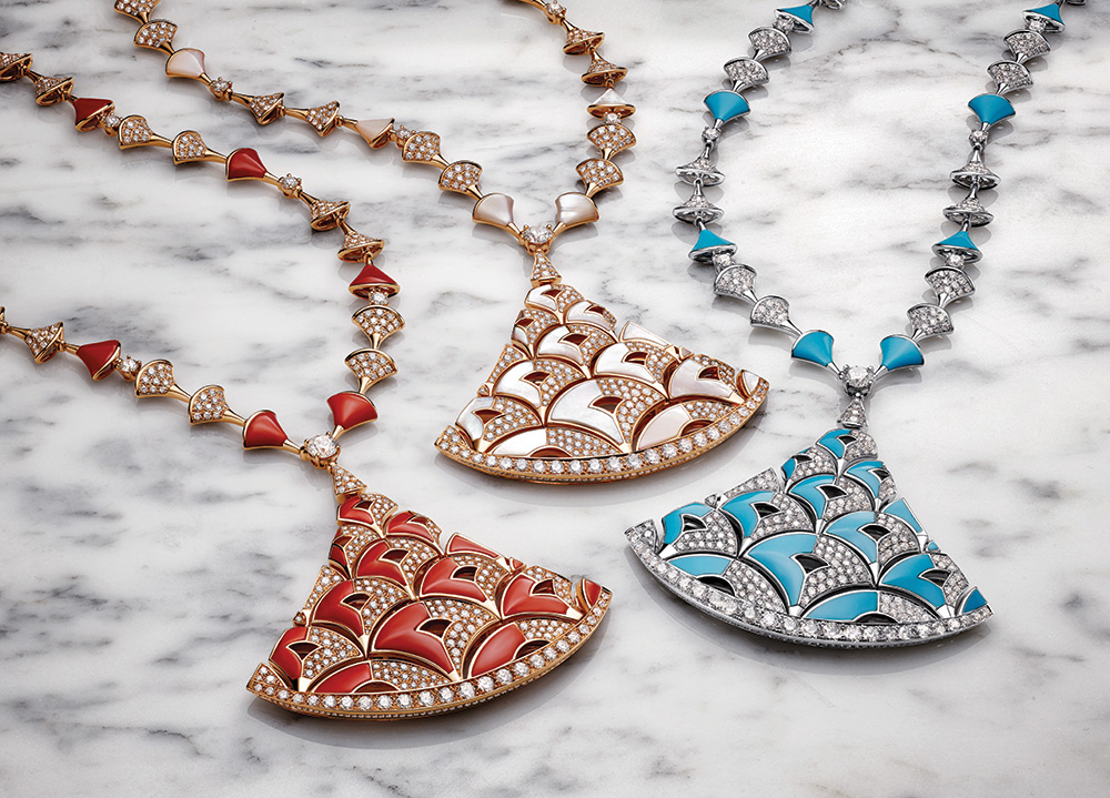 Divas' Dream Belleza high jewellery necklaces recall the beauty of Rome's Caracalla Baths